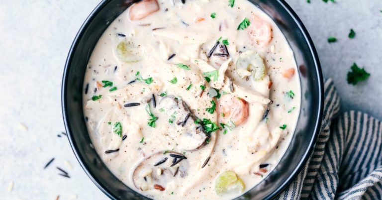 Creamy Turkey Wild Rice Soup