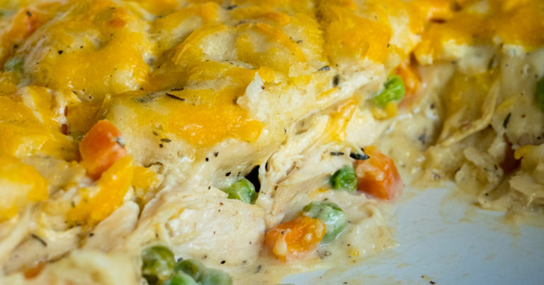 Chicken Pot Pie Bubble Up