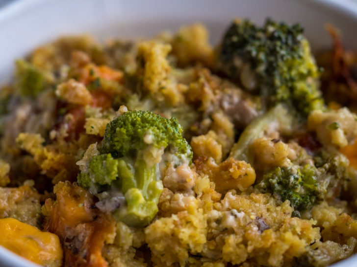 Cheesy Crock Pot Broccoli Stuffing Casserole 12 Tomatoes