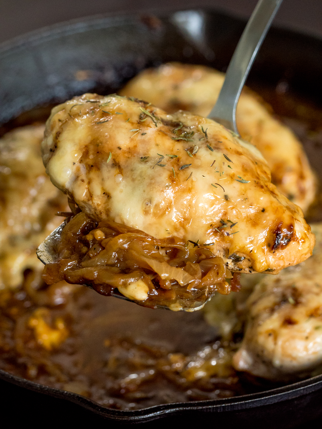 My Lipton Onion Soup Skillet Chicken in Gravy 