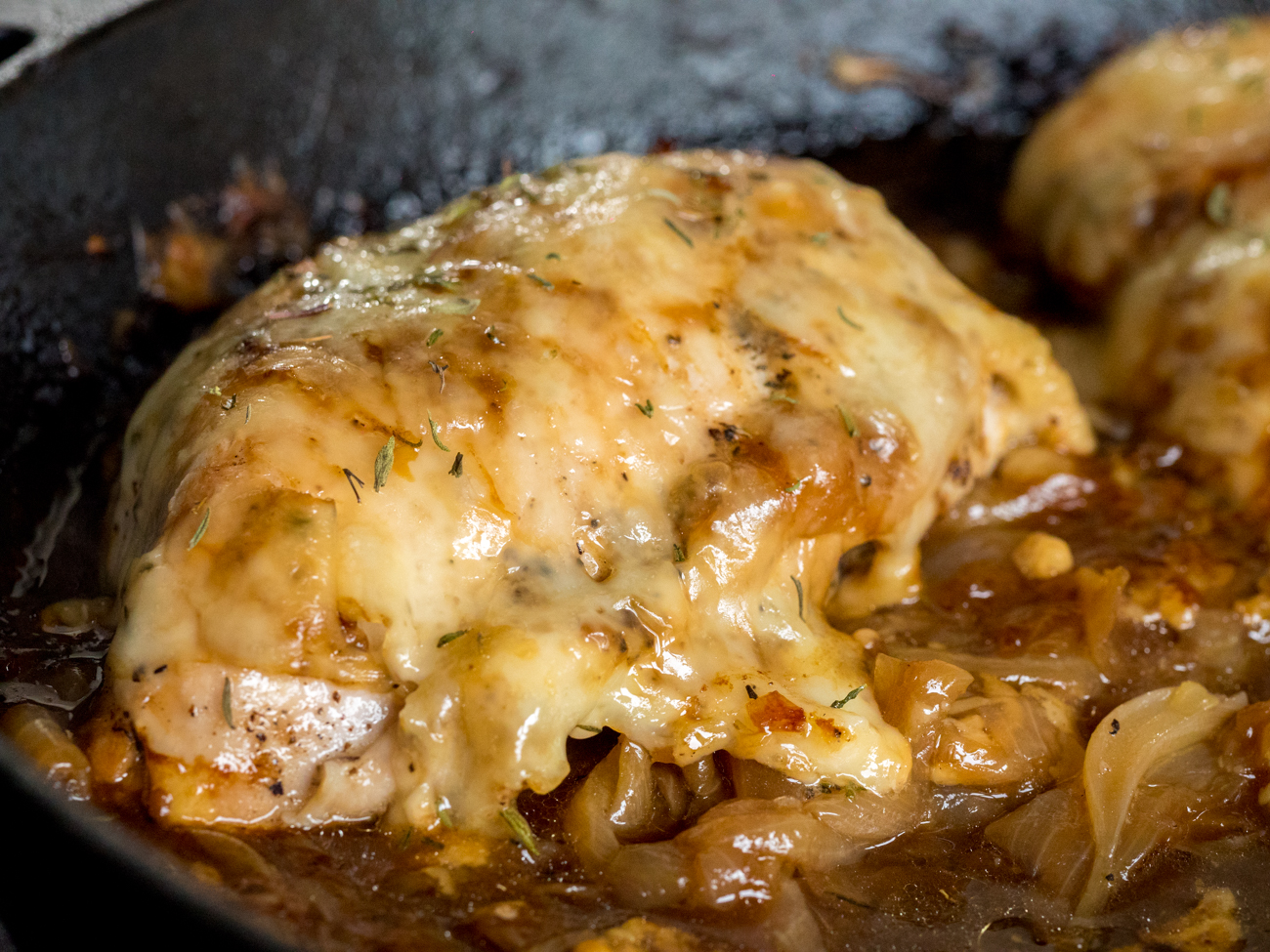 French Onion Chicken Skillet 12 Tomatoes