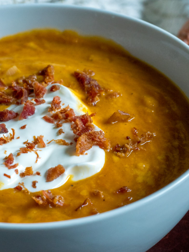 Slow Cooker Pumpkin Soup 12 Tomatoes