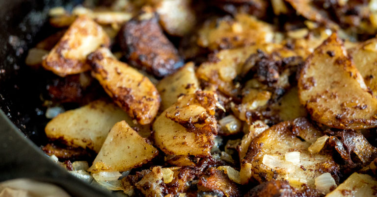 Crispy Cinnamon Potatoes