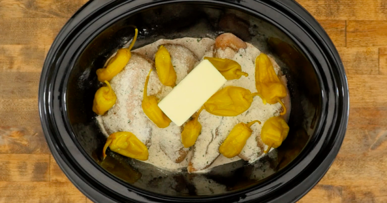 Slow Cooker Mississippi Chicken
