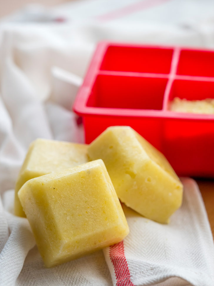 Lemon and Ginger Ice Cubes - PlantYou