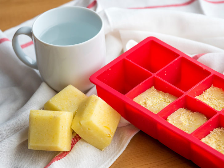 Lemon and Ginger Ice Cubes - PlantYou