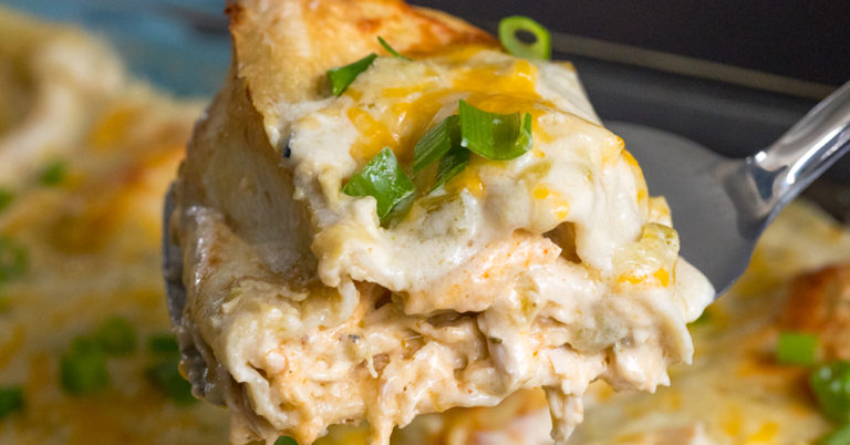 Cream Cheese Chicken Enchiladas