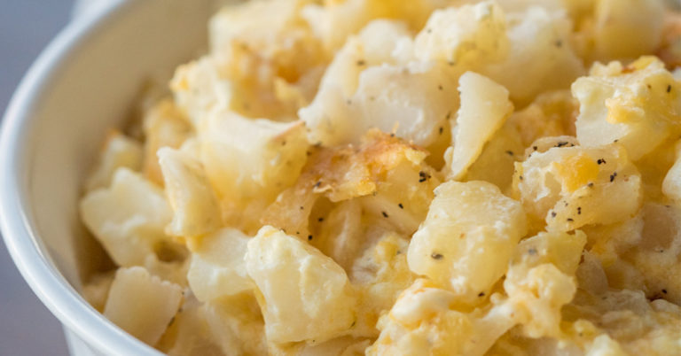 The Cheesiest Slow Cooker Potatoes