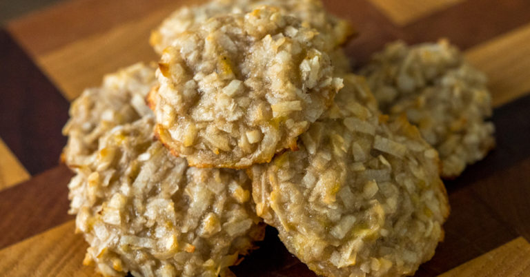 Banana Coconut Cookies