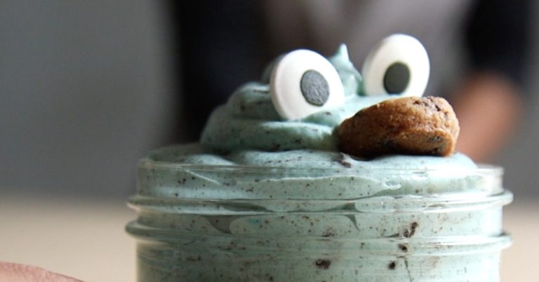 Cookie Monster Mini Trifles