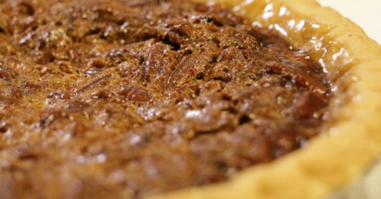 Golden Crackle-Top Pie