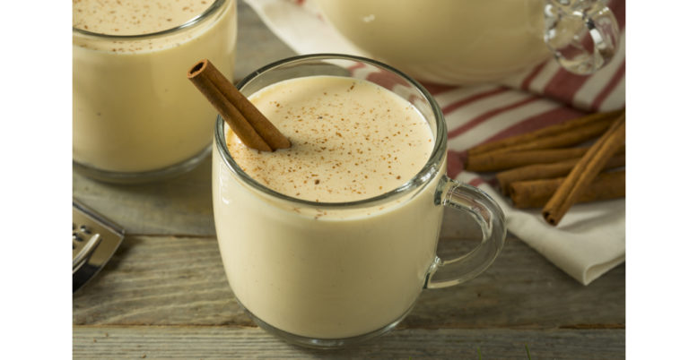 Super Easy Slow Cooker Eggnog