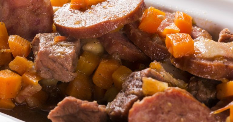 Rustic Sausage And Vegetable Stew