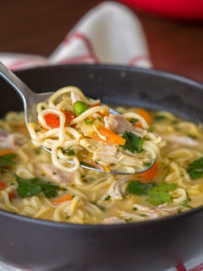 Asian Chicken Noodle Soup | 12 Tomatoes