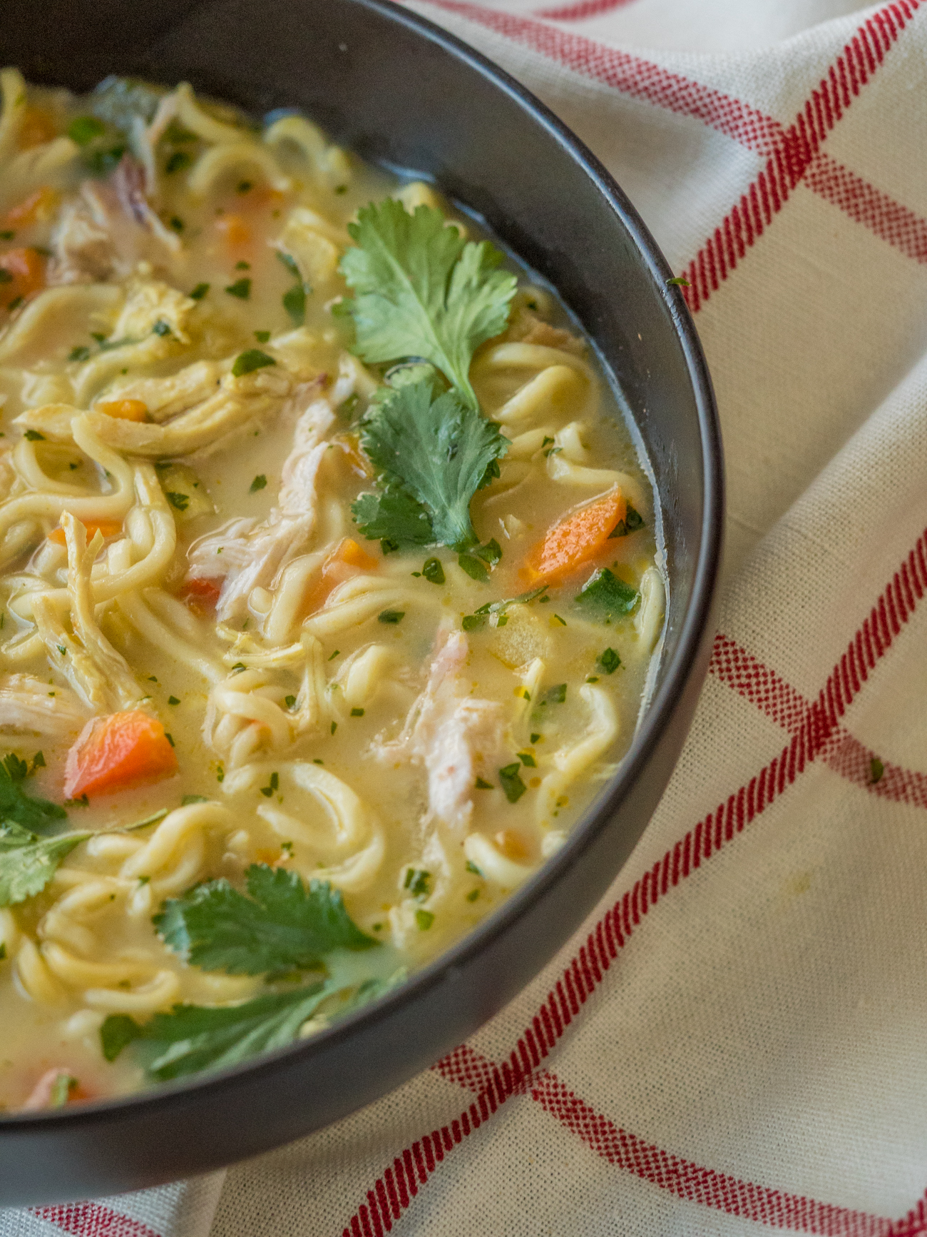 Asian Chicken Noodle Soup - Cooking Classy