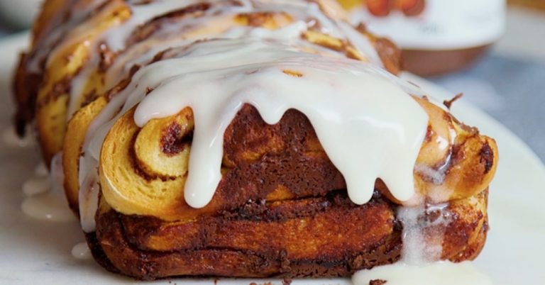 Cinnamon Chocolate Pull Apart Bread