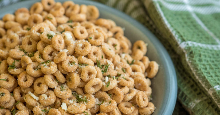 Savory Hot Buttered Cheerios
