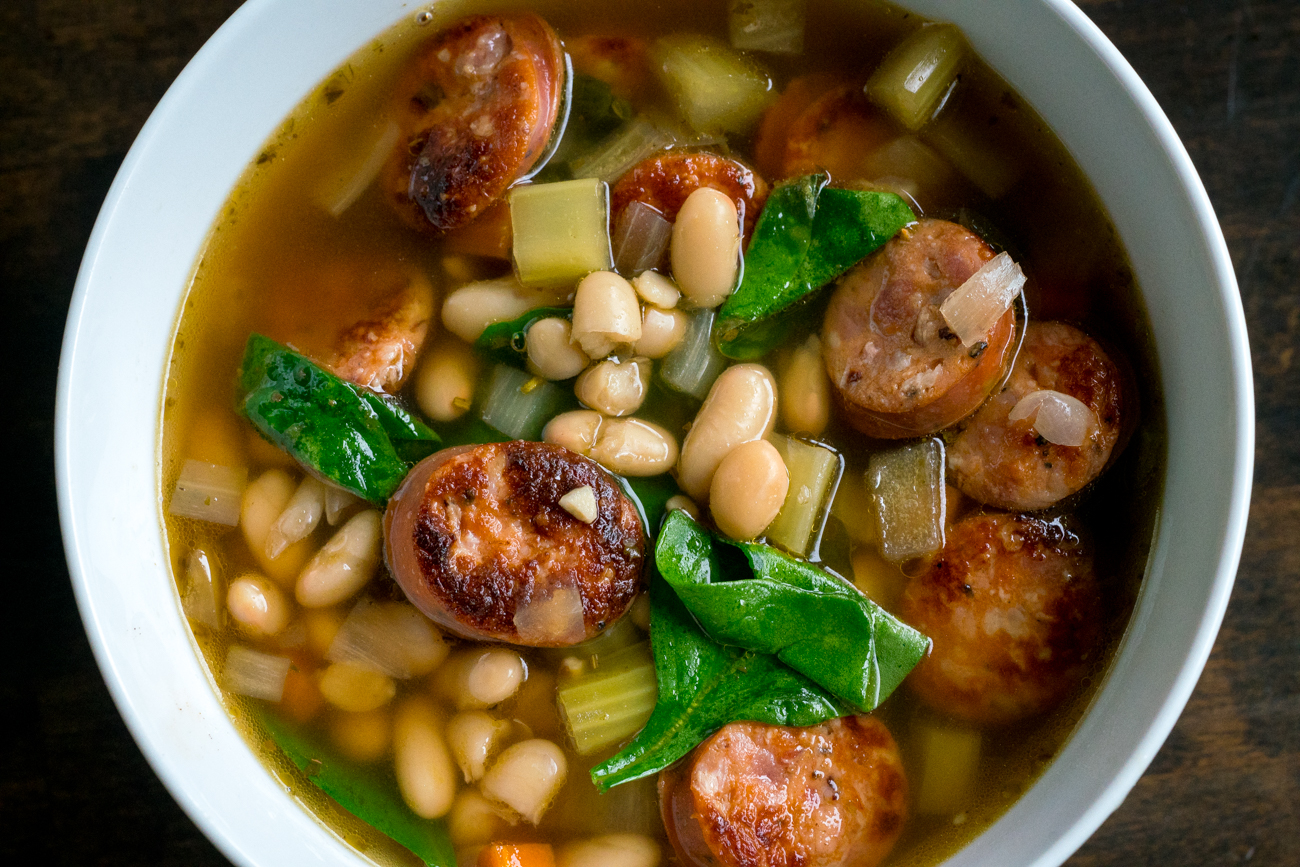 Instant pot best sale sausage bean soup