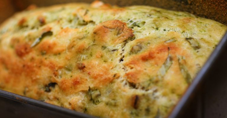 Cheesy Herb Quick Bread