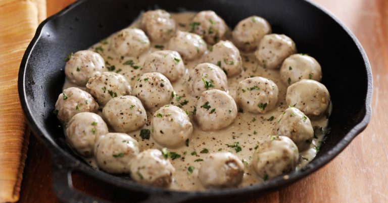 Meatless Swedish Meatballs