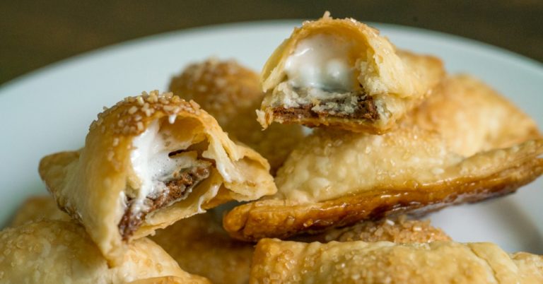 Ice Cube Tray S’Mores Pockets