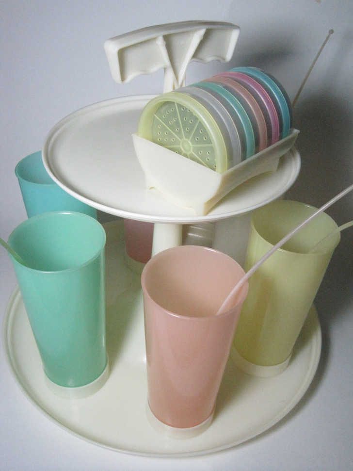 70s/80s Era Vintage Tupperware Cups 