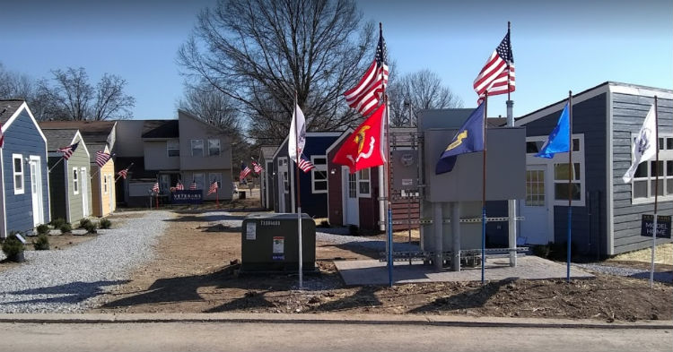 Kansas City Refuses To Let Veterans Stay Homeless, Builds Them Their Own Town For Free