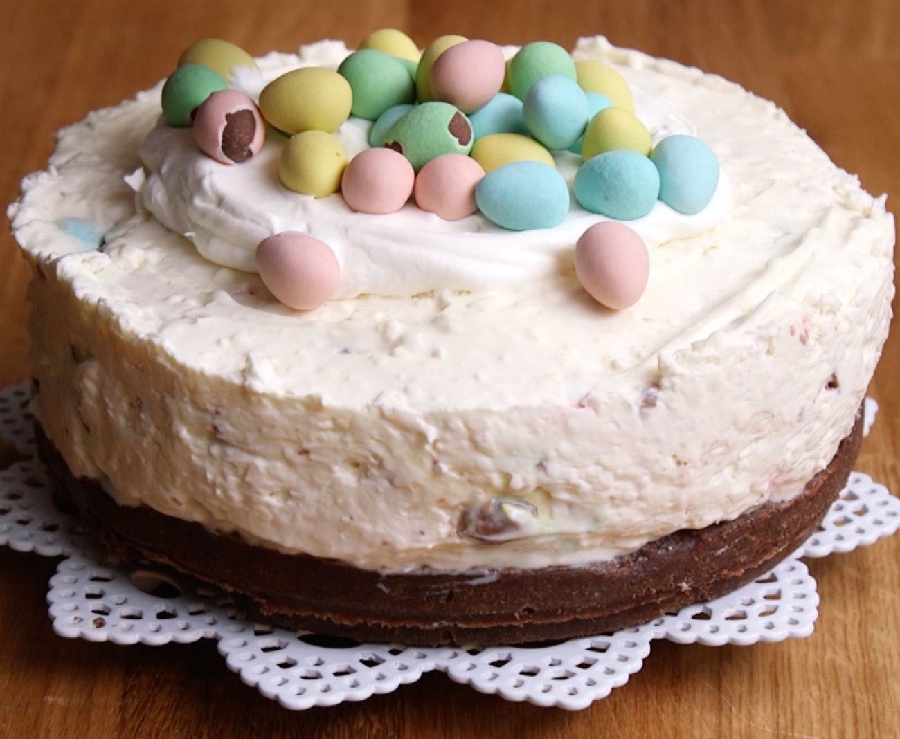 No Bake Easter Egg Cheesecake 12 Tomatoes