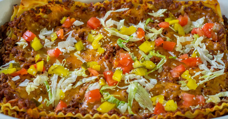 Cheeseburger Lasagna