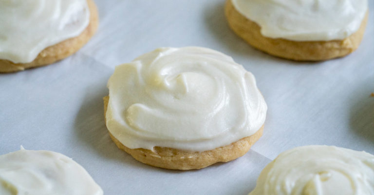 Glazed Root Beer Float Cookies