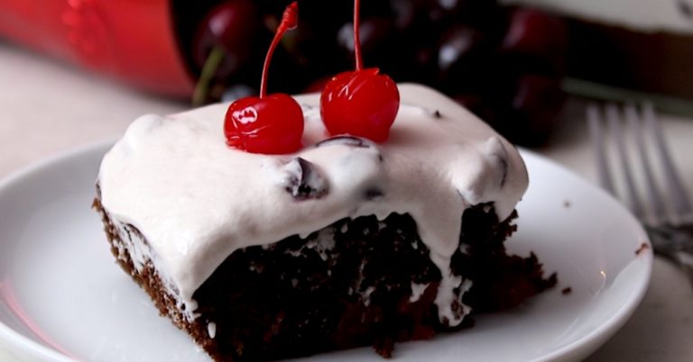 Chocolate Cherry Cola Cake