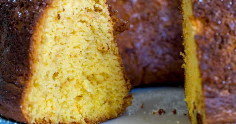 Pineapple Sour Cream Pudding Cake