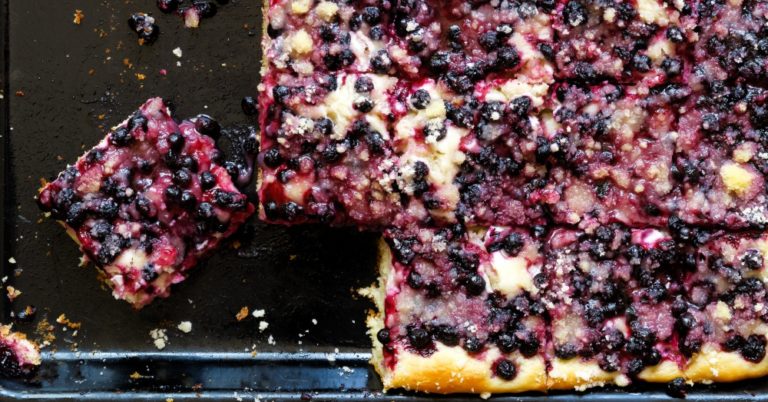 Blueberry Cream Cheese Bars