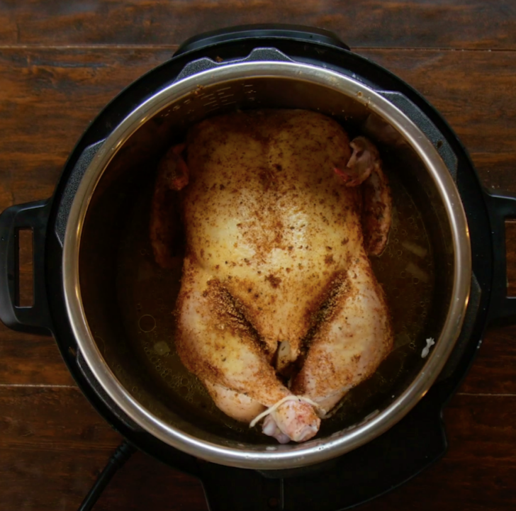 Instant pot cheap whole roasted chicken