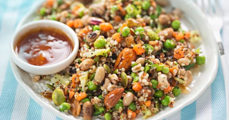 Asian Quinoa And Farro Salad