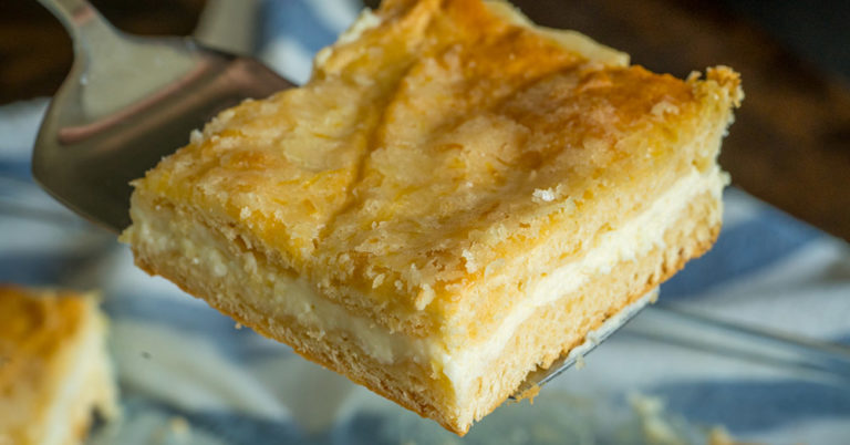 Sunshine Lemon Cream Cheese Squares