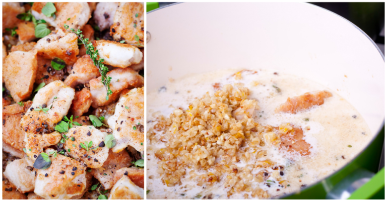 Easy Creamy Garlic Chicken
