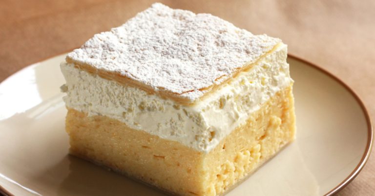 Vanilla Custard Cream Squares