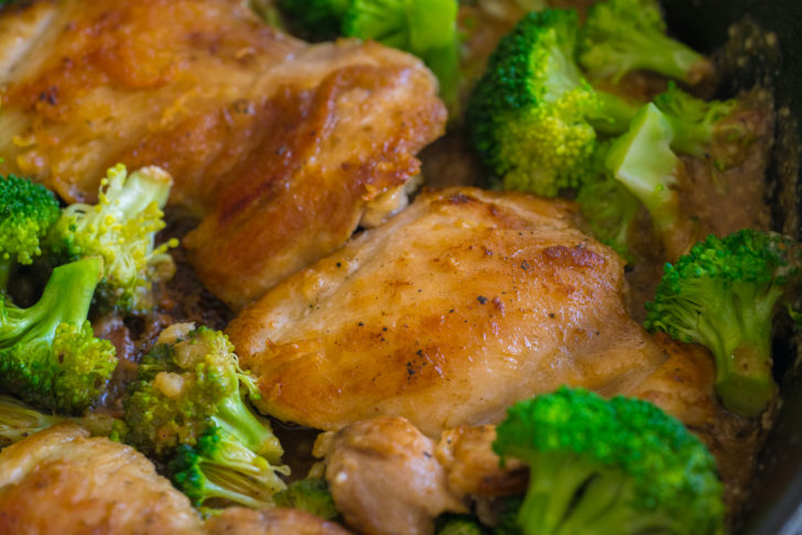 Garlic And Lemon Parmesan Broccoli Chicken Skillet 12 Tomatoes