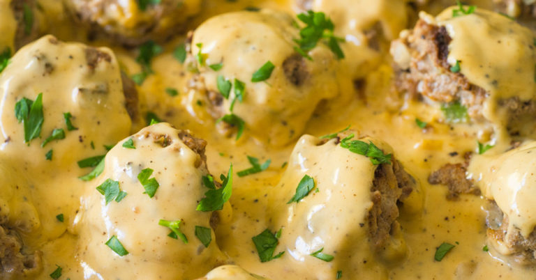 Philly Cheesesteak Meatballs