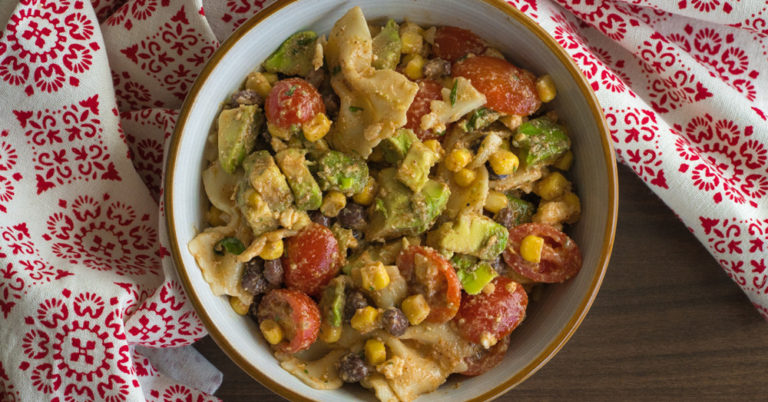 Easy Tex Mex Pasta Salad