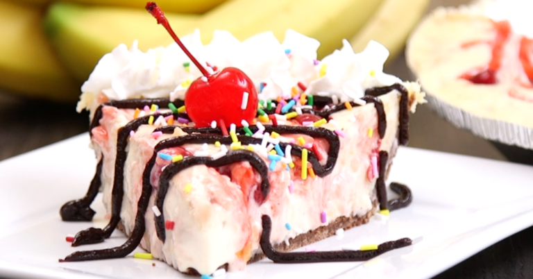Banana Split Cheesecake
