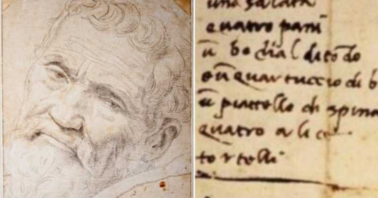 Michelangelo’s Fascinating (Illustrated) Grocery List