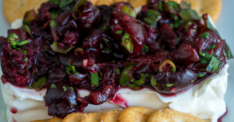 Cherry Cream Cheese Salsa