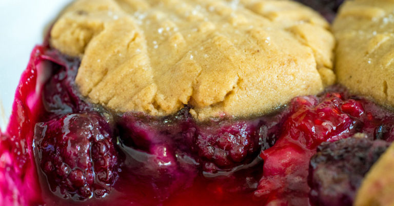 Peanut Butter And Jelly Cobbler