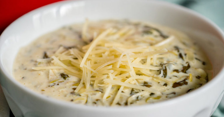 Spinach and Artichoke Dip Soup