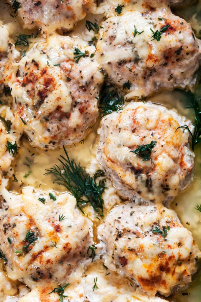 Chicken Meatballs With Sour Cream Sauce | 12 Tomatoes