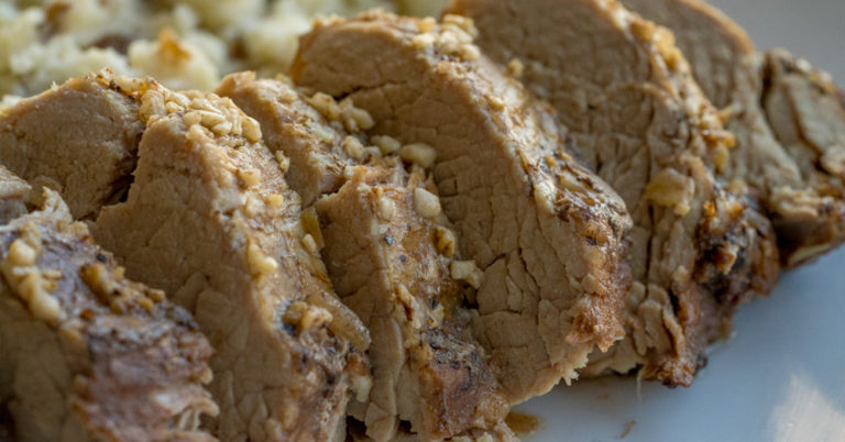 The Easiest Slow Cooker Pork Tenderloin Ever