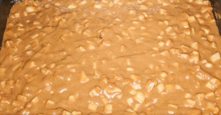Spiced Apple Sheet Cake