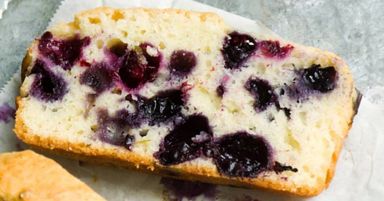 Lemon Blueberry Loaf Cake